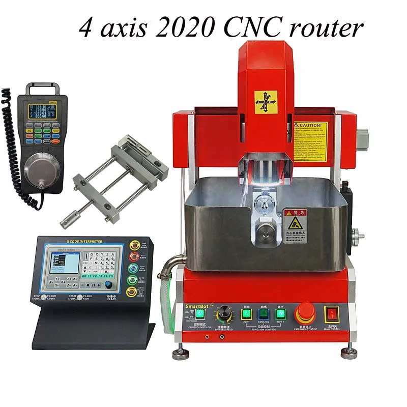 LY 4 оси 2020 ЧПУ гравировальный станок маршрутизатор для ювелирных изделий