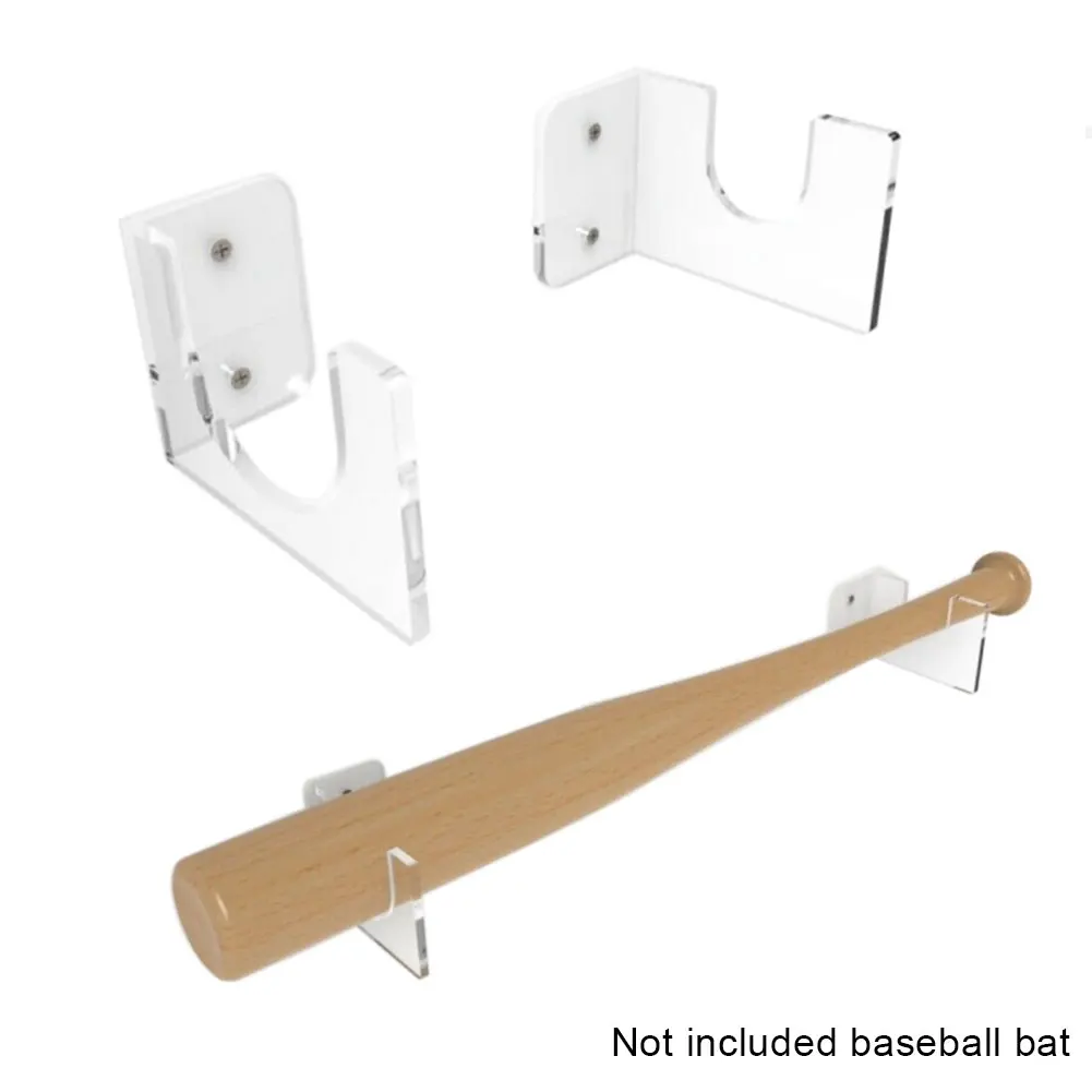 2 шт./компл. Бейсбол летучей мыши ювелирных изделий магазин держатель Полка для