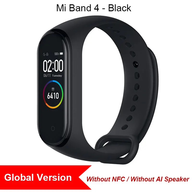 Global Version-Z Xiaomi Mi Band 4 глобальная Версия смарт-браслет Miband 4 браслет пульсометр фитнес цветной экран Bluetooth 5,0 версия CN - Цвет: Global Version-Z