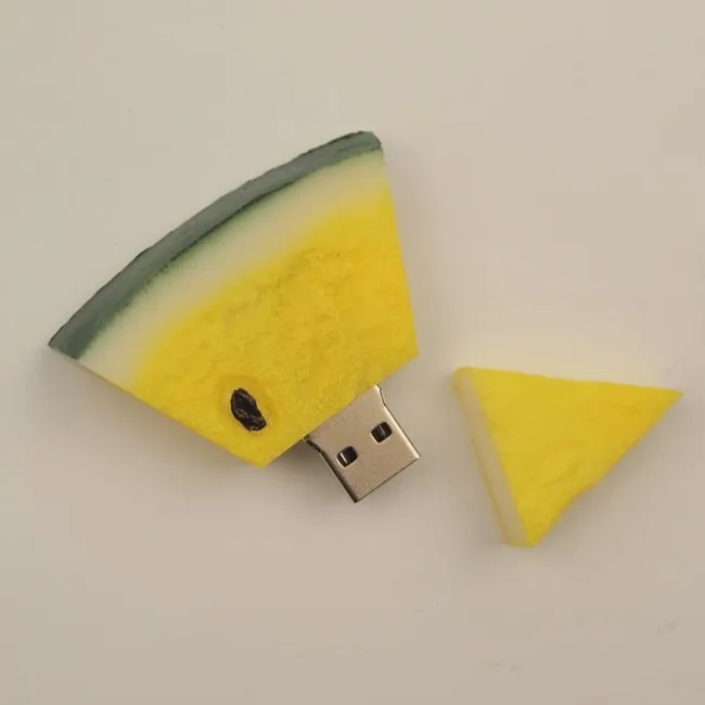 Креативный мультяшный USB флеш-накопитель арбуз 128 МБ 32 Гб 64 карта памяти