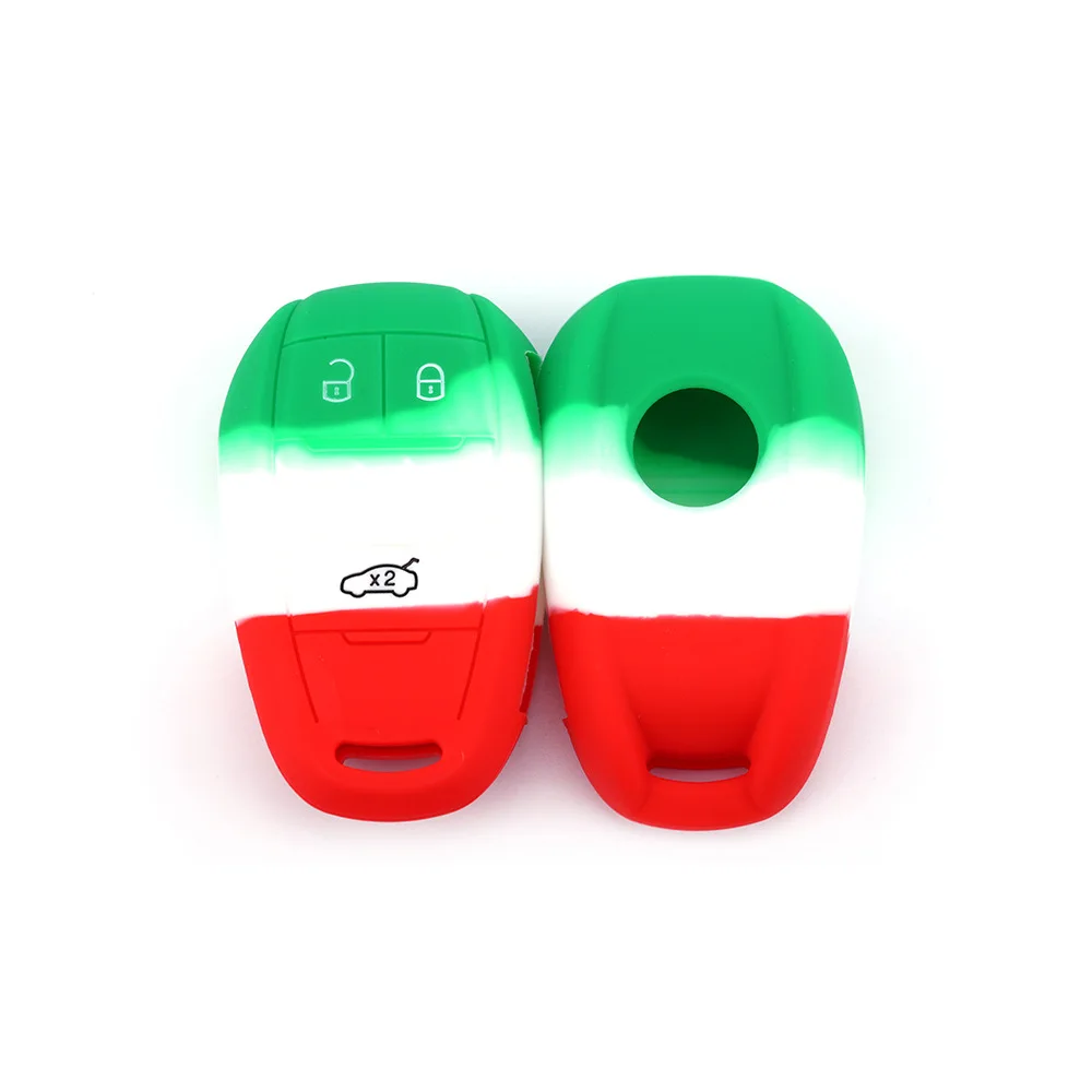 

Silicone Car Key Cover Case for Alfa Romeo Giulia 2017 Alfa Romeo Stelvio Key