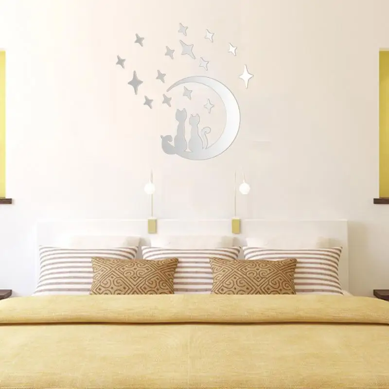 2021 новые съемные акриловые красивые модные наклейки на стену для дома гостиной