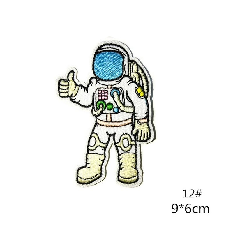Новинка! Космический корабль астральная планета Parches UFO вышитые утюжок на