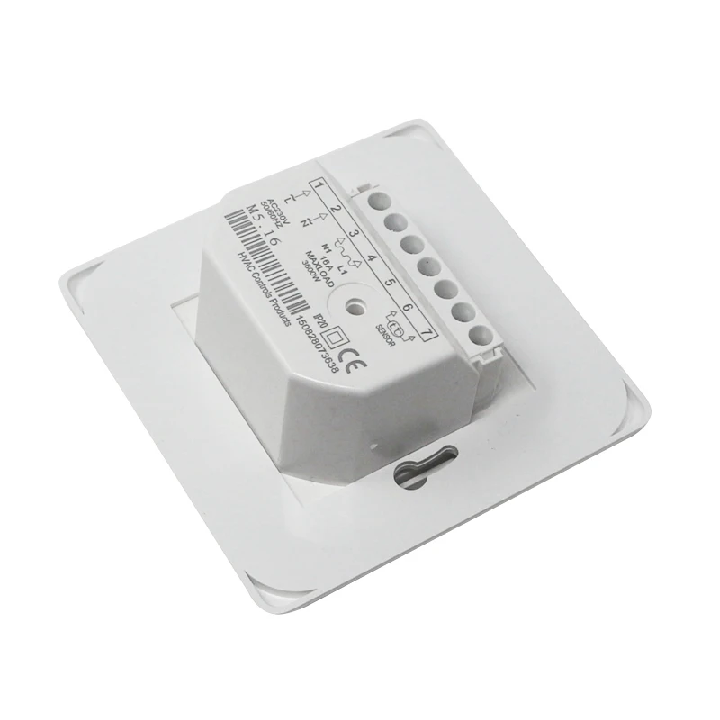 Терморегулятор для теплого пола Электрический термостат контроллер тепла 220V 230V