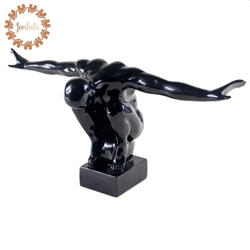 Крылья человек мышление планшетом для Дома Офиса стильное украшение гостиной