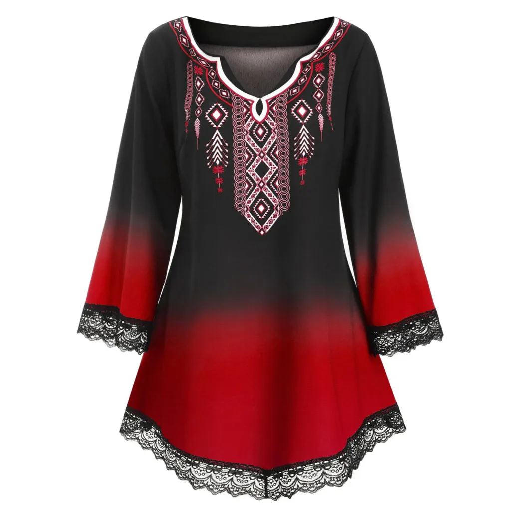 2019 женское Брендовое платье с v образным вырезом и расклешенными рукавами