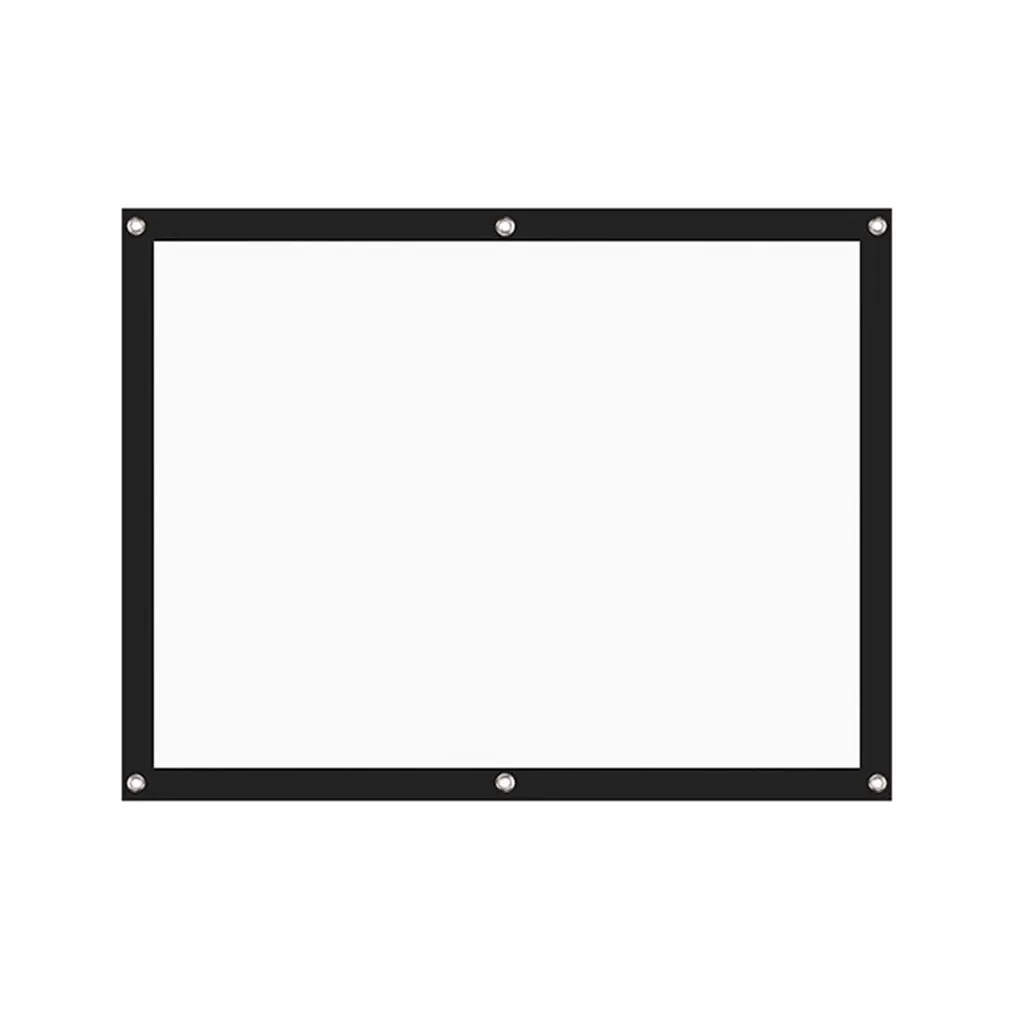 4:3 складной проекции Экран мягкой полиэстровой пленки Театр кино под открытым