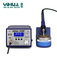 lcd soldering iron station 75w high power imported heating soldering iron 220v 110v welding yihua 939d