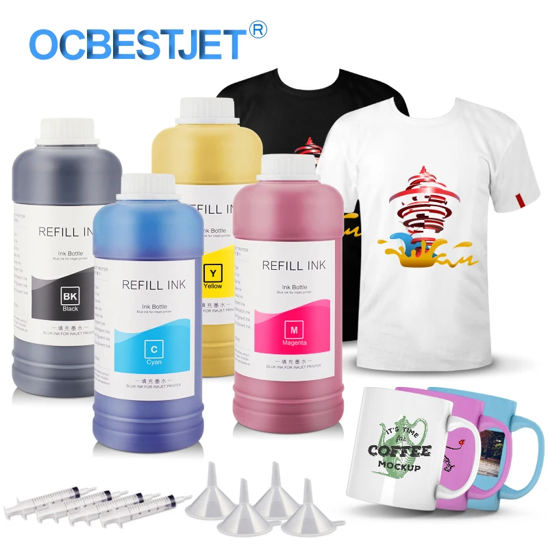 4x500 мл универсальные сублимационные чернила для термопечати Epson 3800 3880 7700 9700 7800 7880