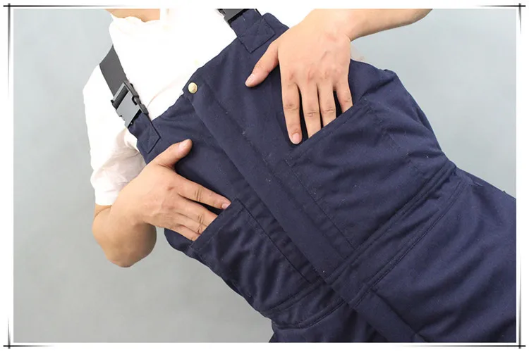 Зимние теплые плотные Рабочие Комбинезоны для инструментов Мужская рабочая