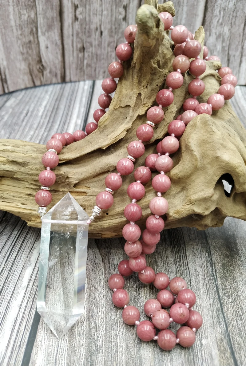 YA4078 натуральное искусственное ожерелье ручной работы с бусинами из