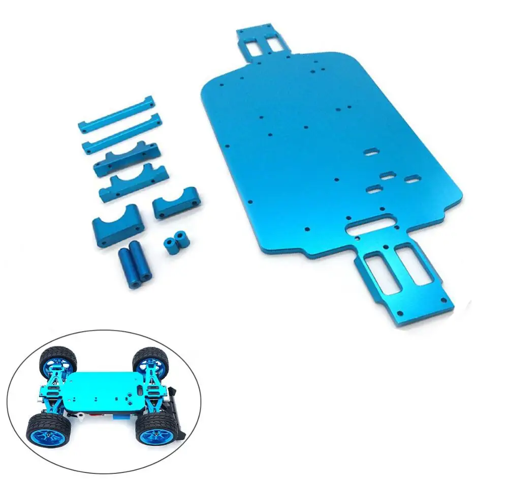 

NEW Upgrade Metal Chassis Parts For WLtoys A959 A979 A959B A979B RC Car Replacement