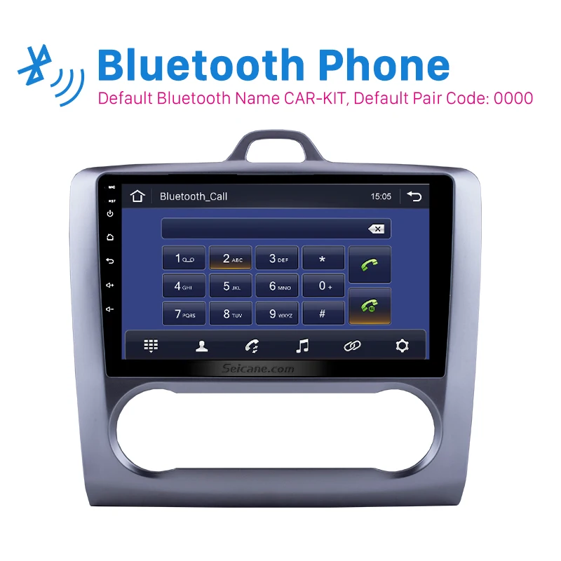 $87.90 Seicane 2 DIN 9 Inch Android 10.0 DSP GPS Navigation Touchscreen Quad-core Car Radio For 2004 2005 2006-2011 Ford Focus Exi AT