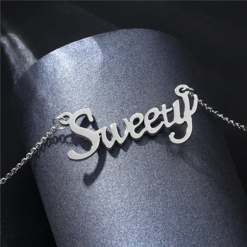 

Женская цепочка из нержавеющей стали с подвеской в виде четырехлистного клевера