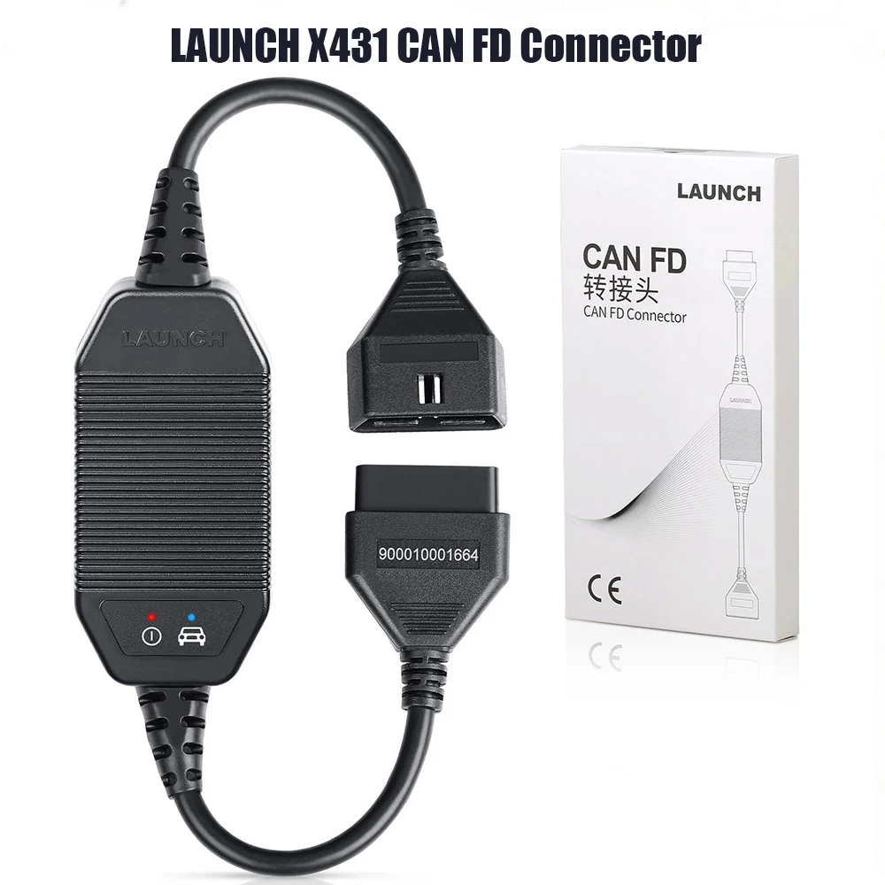 LAUNCH X431 CAN FD Connector Car Code Reader Diagnostic Tool work with Throttle Pad II Torque Turbo V+ Pro3 |