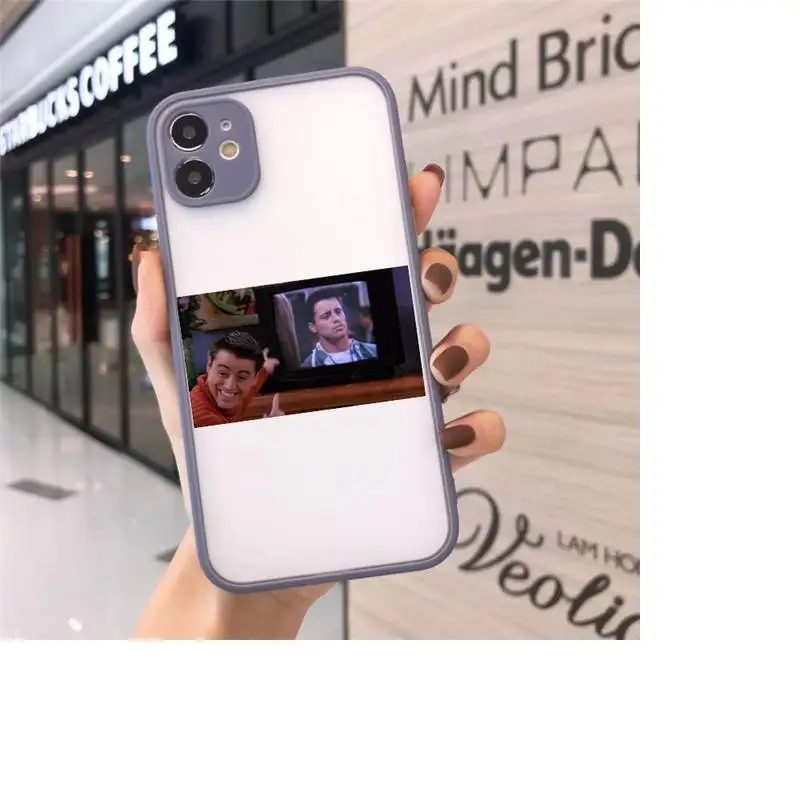 

friends tv show pattern high quality Phone Cases matte transparent For iphone 7 8 11 12 plus mini x xs xr pro max cover