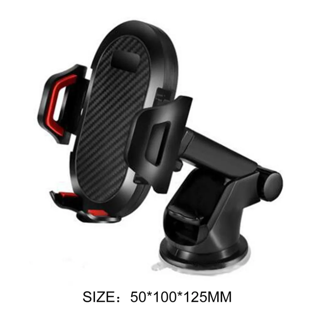 Multifunction Car Phone Holder Dashboard Windshield Mount Holder Stand 360 Rotation Navigation Stand Universal for Cellphones