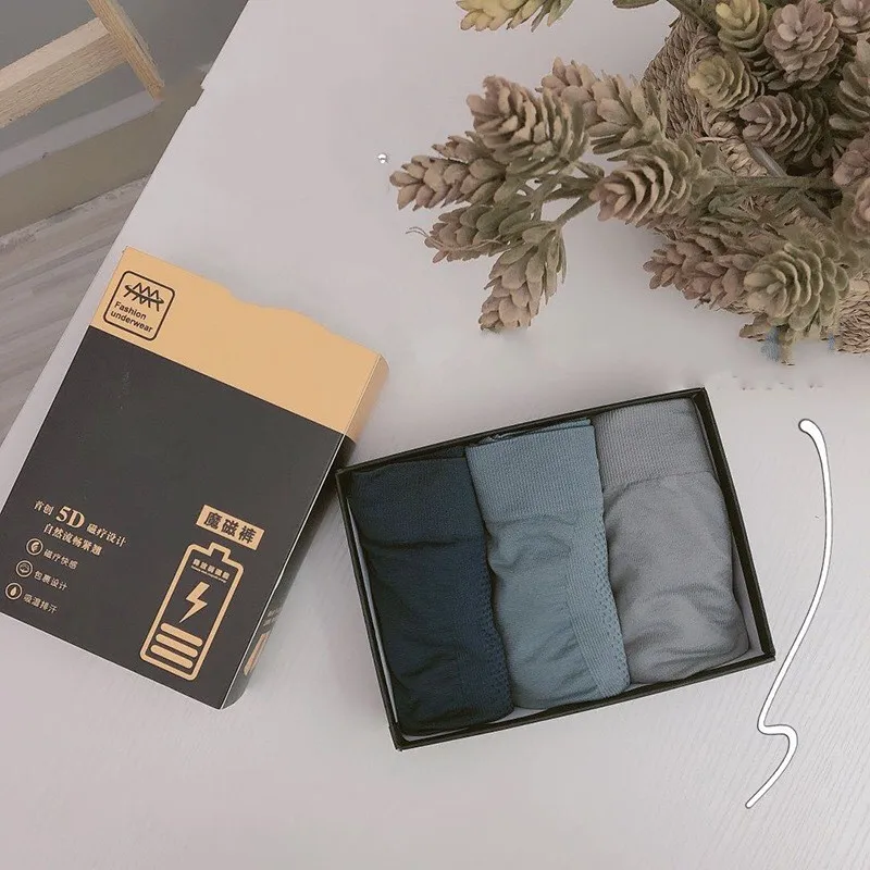 3 шт. мужские трусы бриджи большие размеры