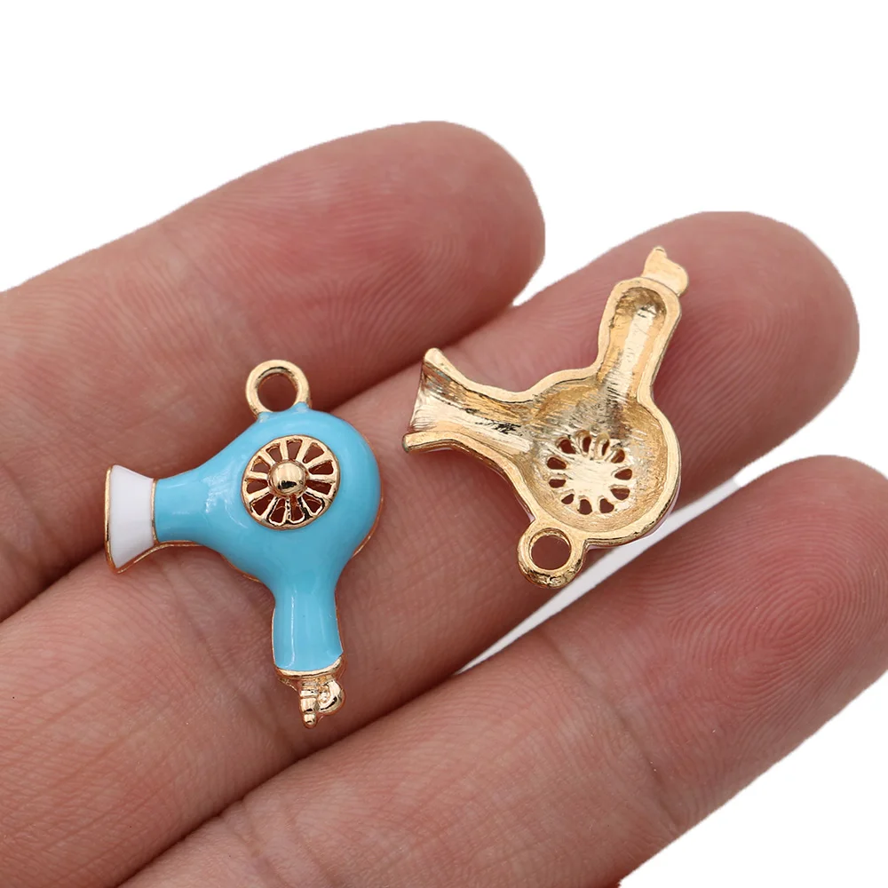 Эмалированная позолоченная Подвеска для сушки волос 5 шт.