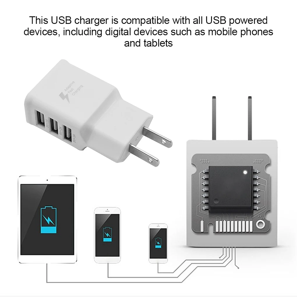 1 шт 5V 2A вилка двойное USB универсальный мобильный телефон зарядное устройство