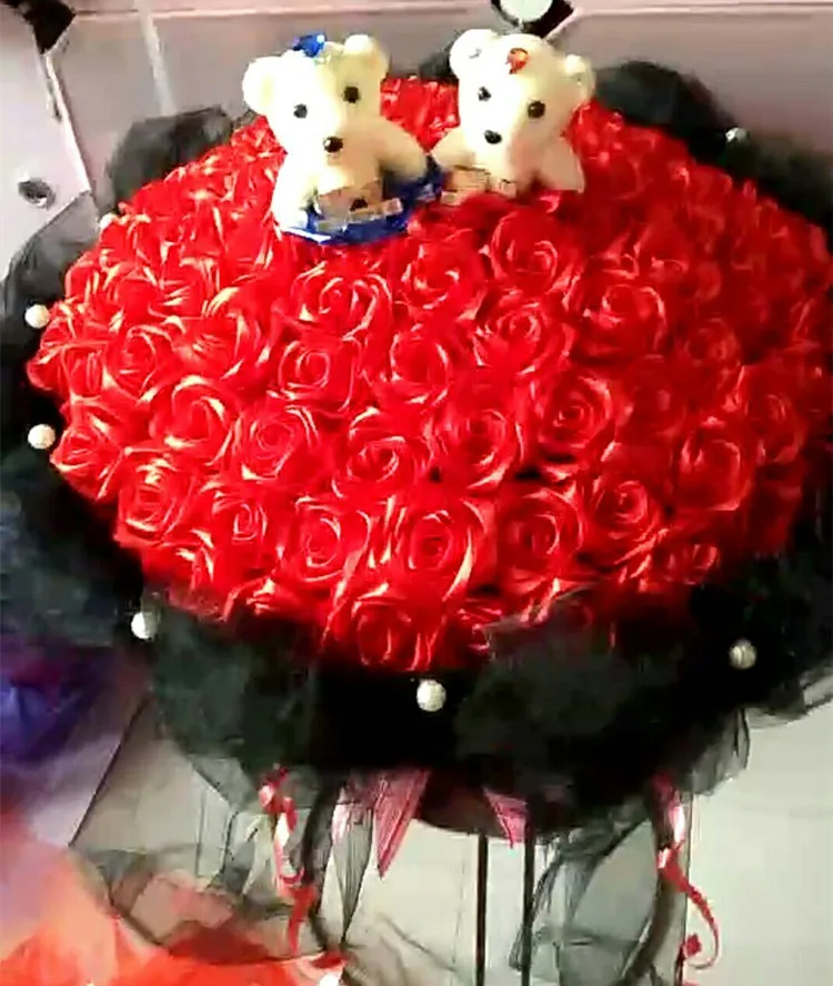 (25 ярдов/рулон) сатиновая подарочная лента Свадебная Упаковка Украшения для