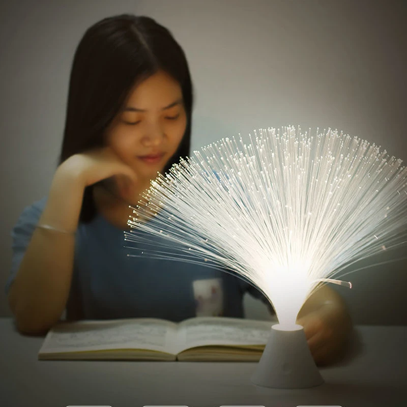 

1 Pcs USB Colorful Star Night Light Fiber Optic Bedside Atmosphere Ornament Creative Romantic Dream Lighting