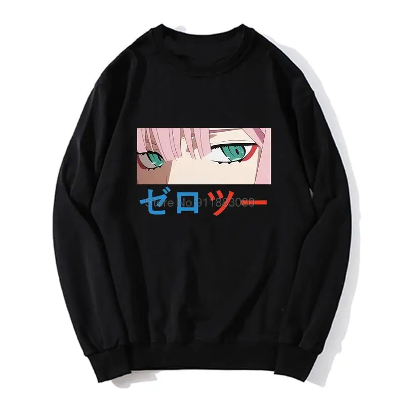 

Мужская толстовка с капюшоном, в стиле аниме Zero Two 02