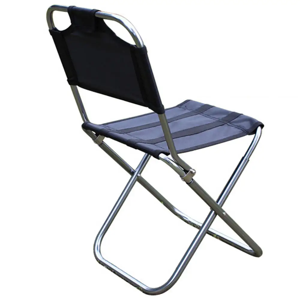Портативный складной уличный рыбалка стул для кемпинга Сверхлегкий Алюминиевый