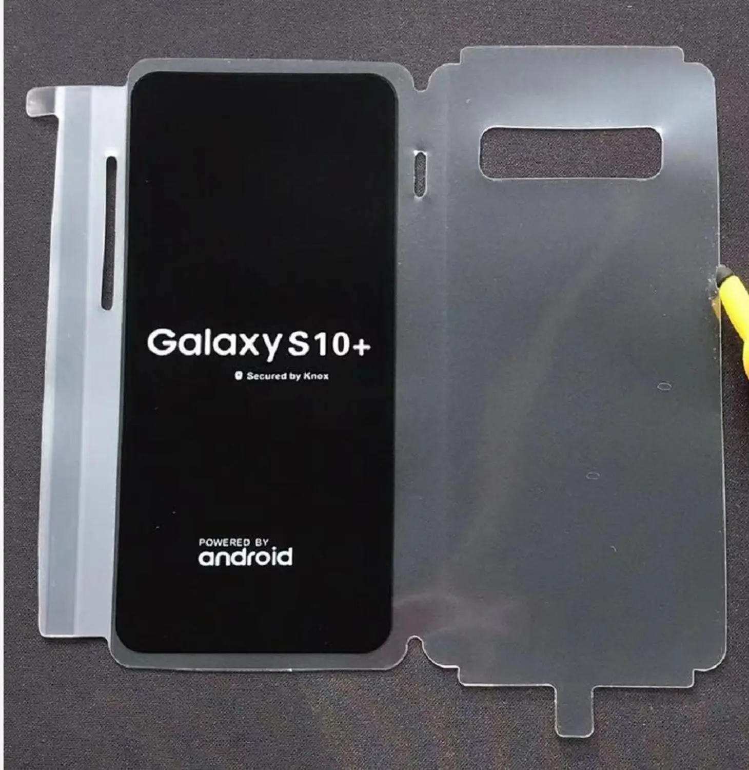 100 шт. пластиковая пленка для Samsung S10 10e S10plus|Экраны мобильных телефонов| |