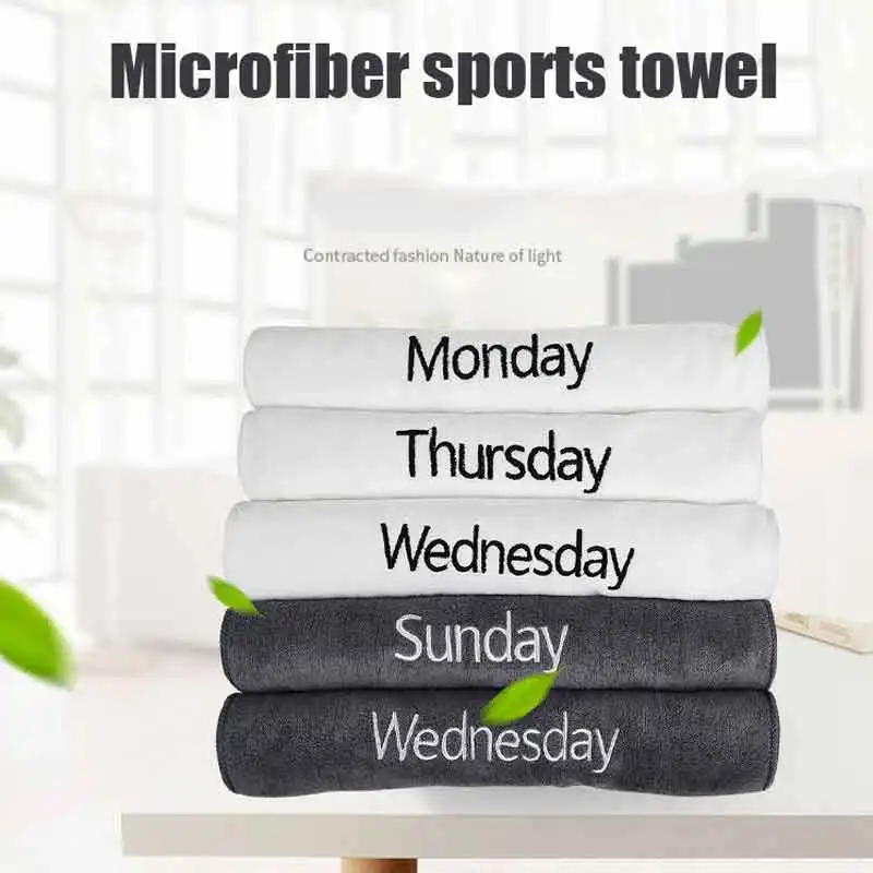 Ультратонкое волокно быстросохнущее спортивное полотенце из микрофибры для