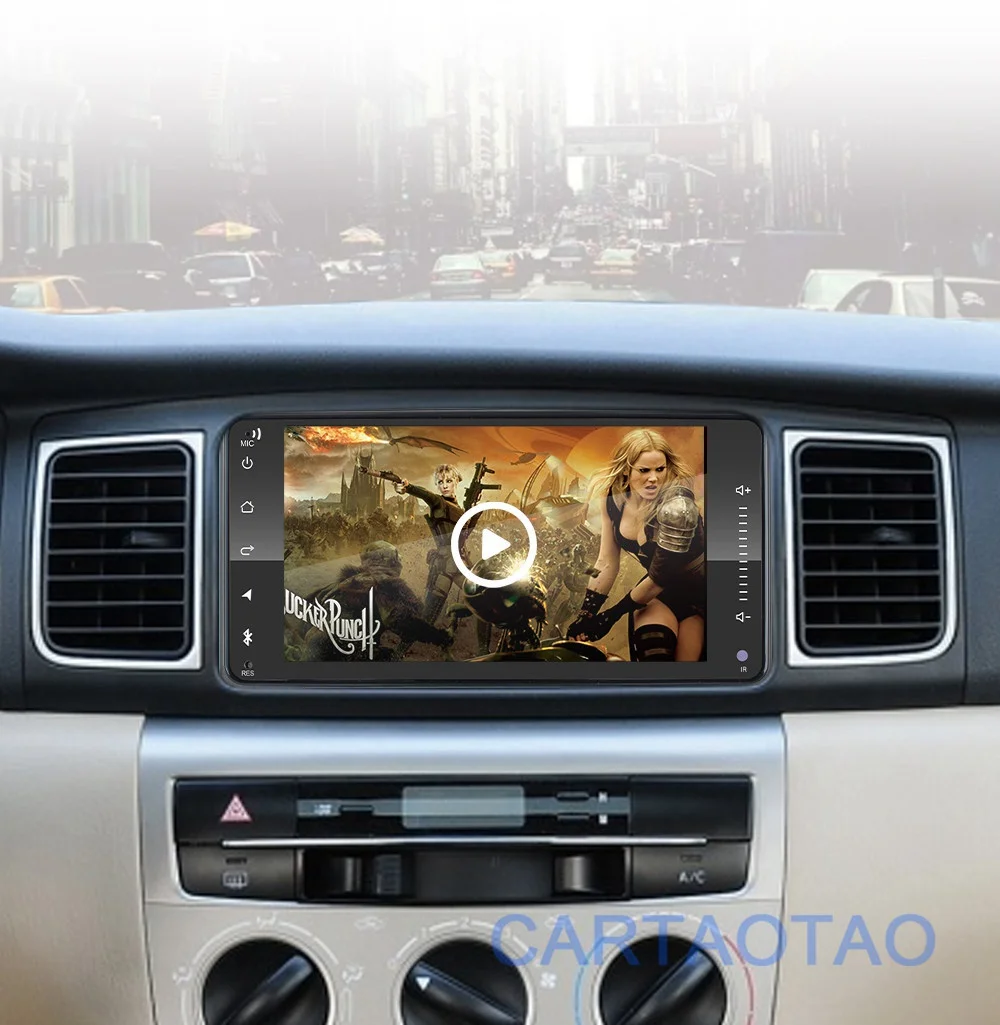 2din Android 8,1 универсальный автомобильный DVD для Toyota Corolla Camry Crown RAV4 автомобильный Радио gps навигация Bluetooth WiFi мультимедийный проигрыватель