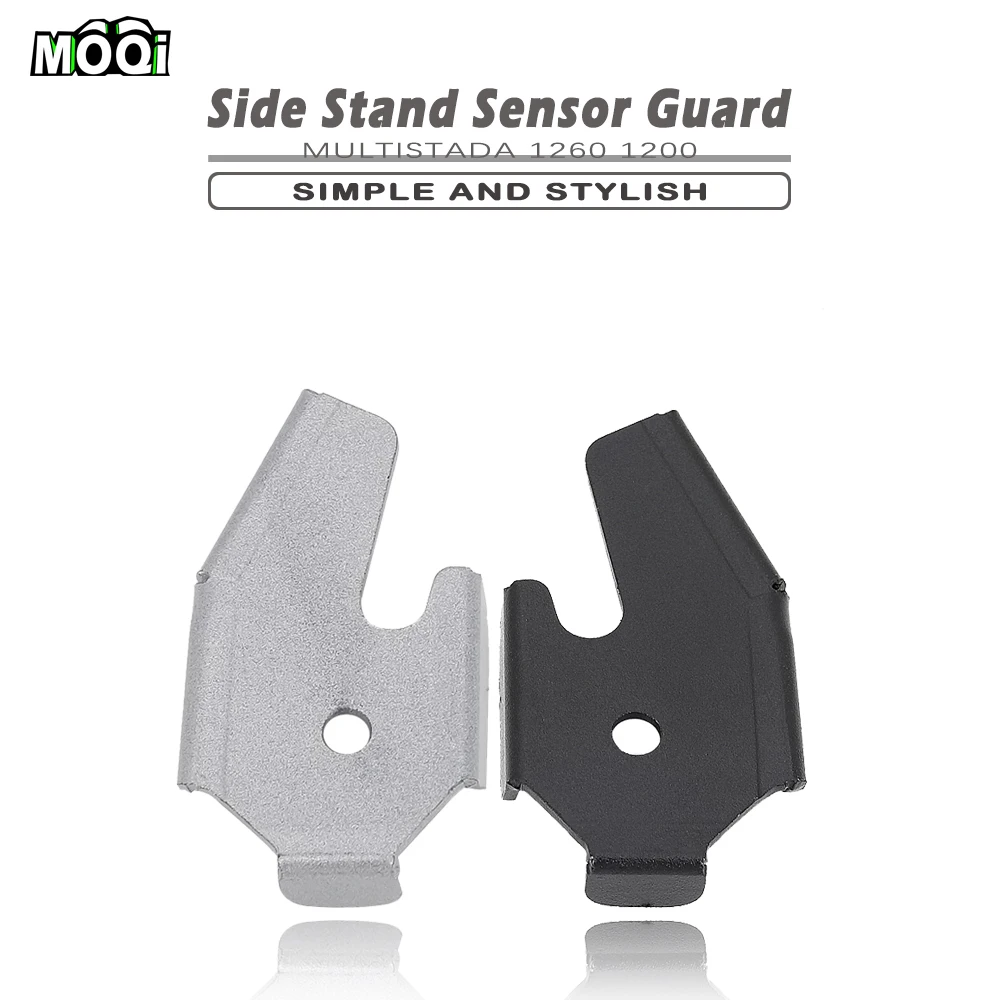 

For Ducati Multistrada 1200 Multistrada 1260 2015 - 2019 Motorcycle Kickstand Side Stand Sensor Guard Protector Cover Cap