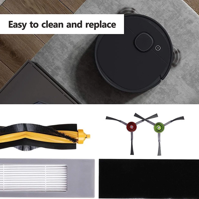 

Replacement Accessories Kit for Ecovacs DEEBOT OZMO T8 AIVI T8 Max T8 T5 920 950 Power Robotic Vacuum Cleaner