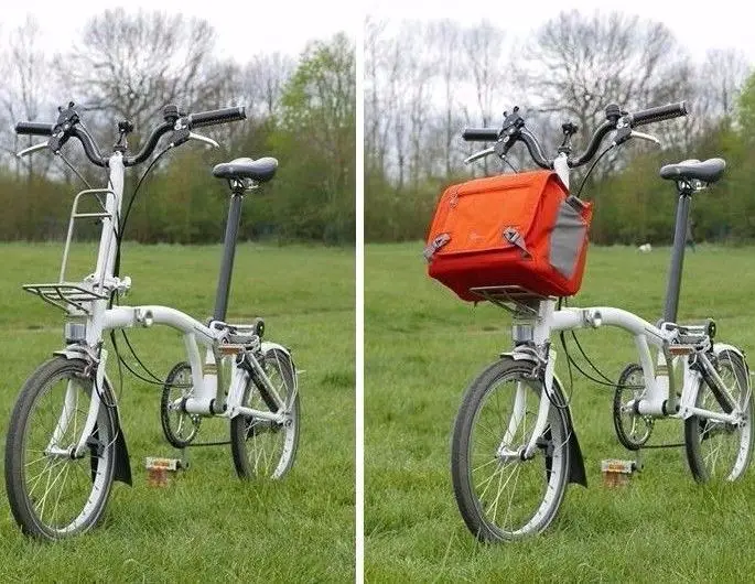 Передняя стойка из титанового сплава для велосипедов Brompton сверхлегкая около 241 г