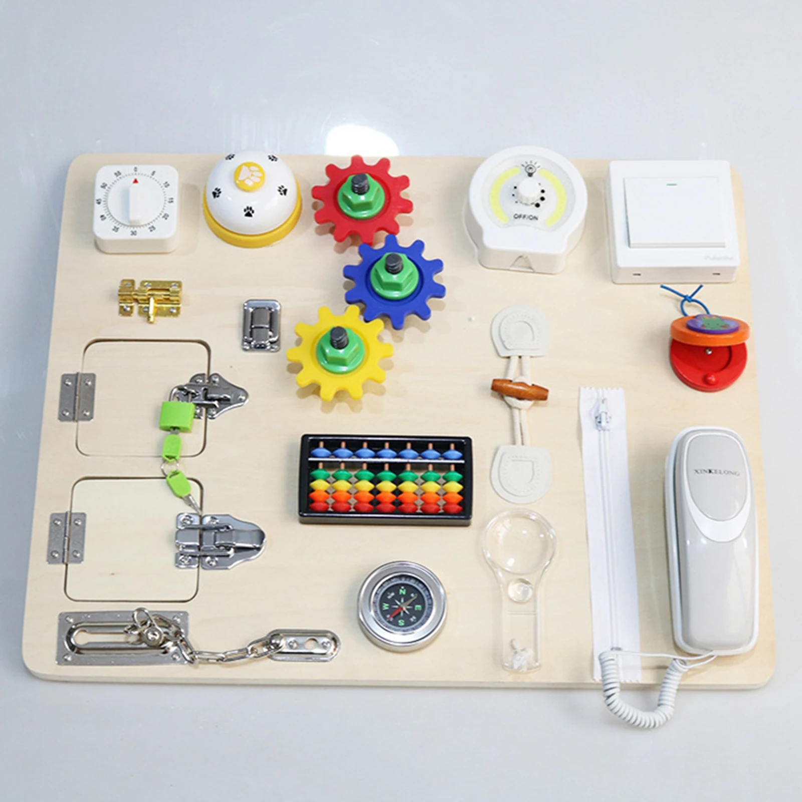 

Обучающая игрушка Монтессори, застежка-молния