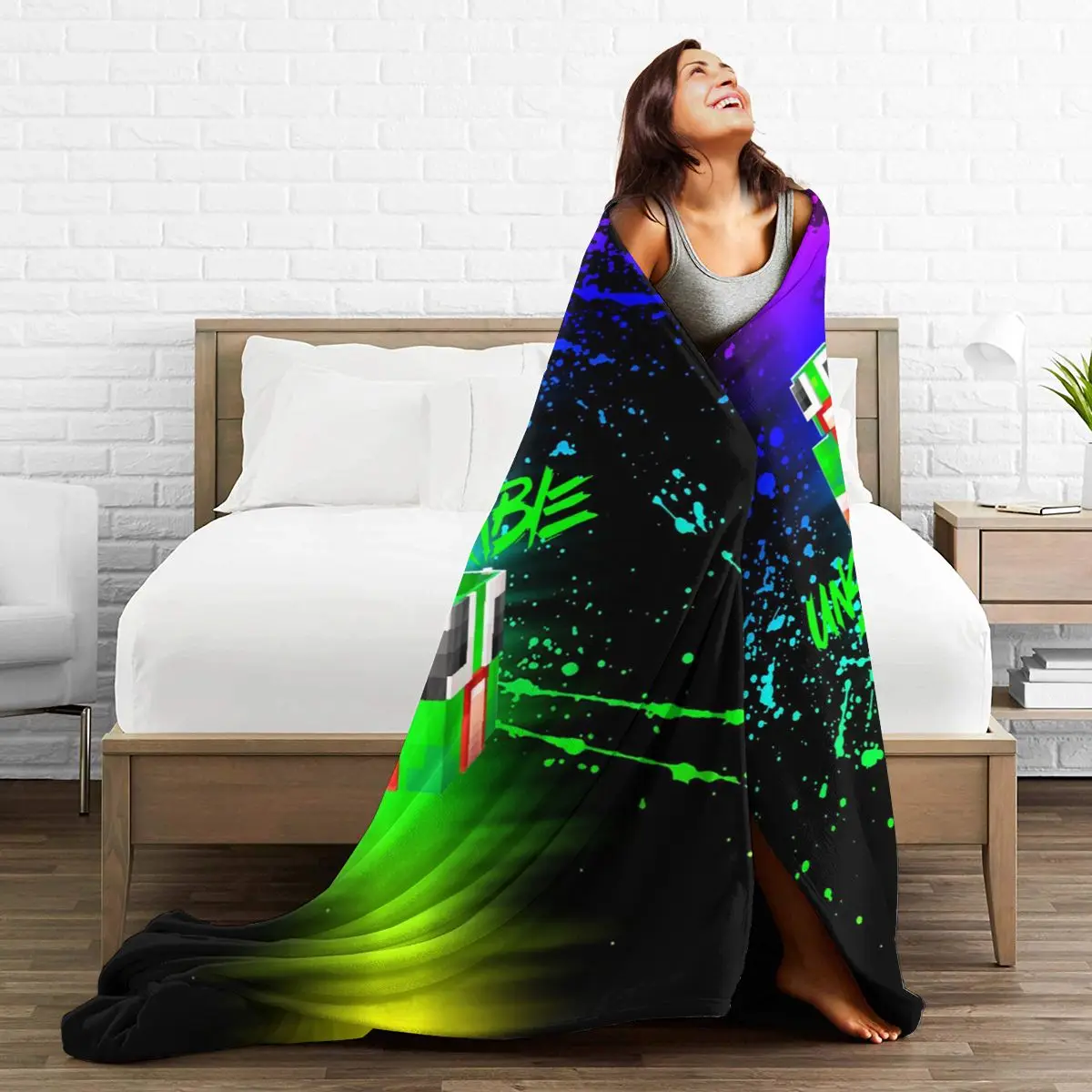 

Ultra Soft Sofa Blanket Cover Blanket Cartoon Cartoon Bedding Flannel plied Sofa Bedroom Decor for Children and Adults 43