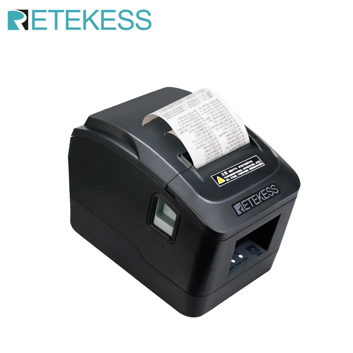 RETEKESS TD022 портативный мини 72 мм черный Термопринтер для билета 160 ресторанного