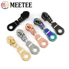 10 шт., Meetee, слайдеры на молнии для 5 #, нейлоновая сумка на молнии, ремонтные комплекты, сменная карманная головка на молнии, аксессуары для шитья DIY