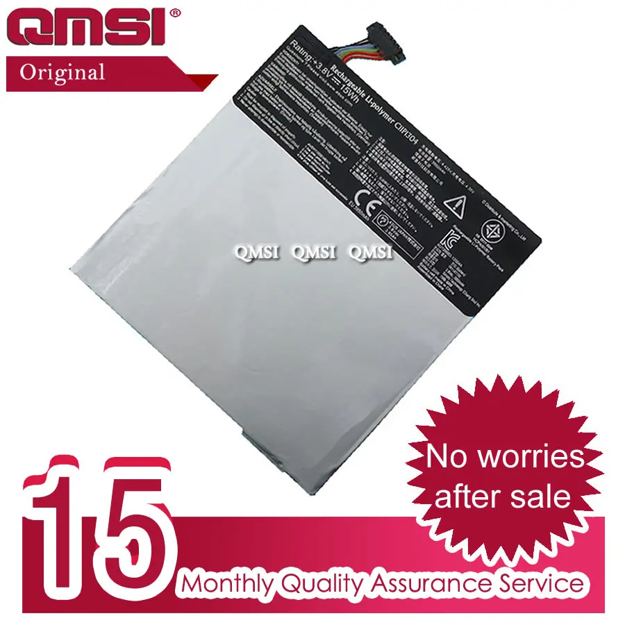 QMSI 3 8 в 15wh оригинальный C11P1304 Батарея относится к ASUS ME571 32G ME571KL 1A039A VivoTab Note ноутбук