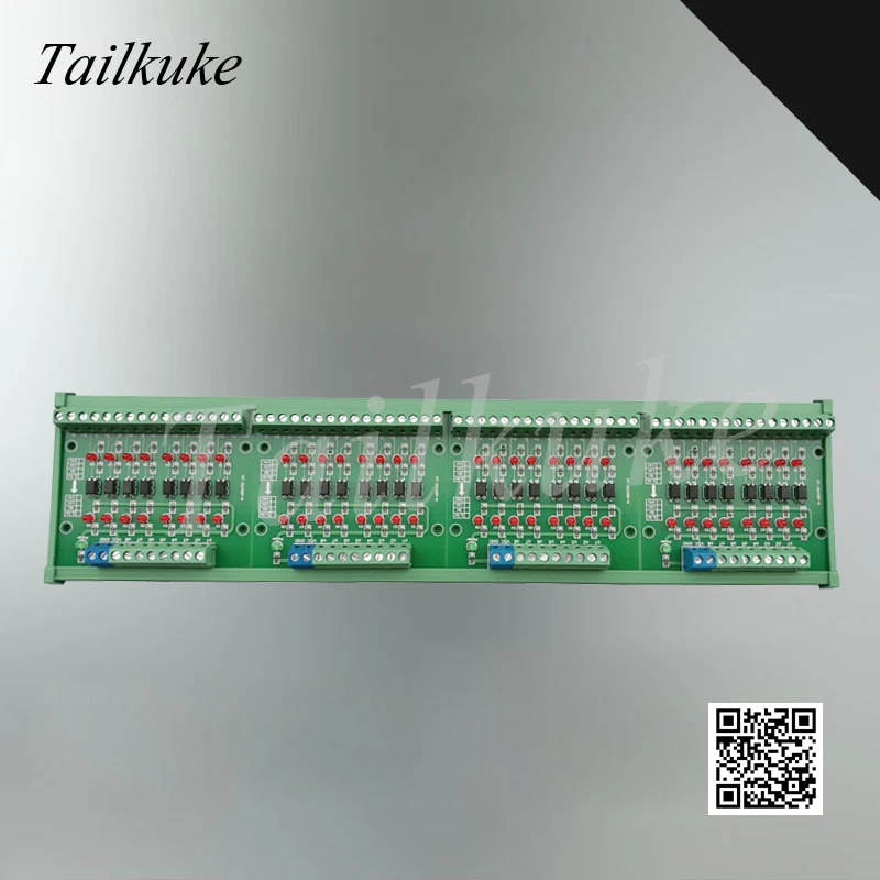 32 канальный уровень напряжения сигнала плата преобразования оптопара