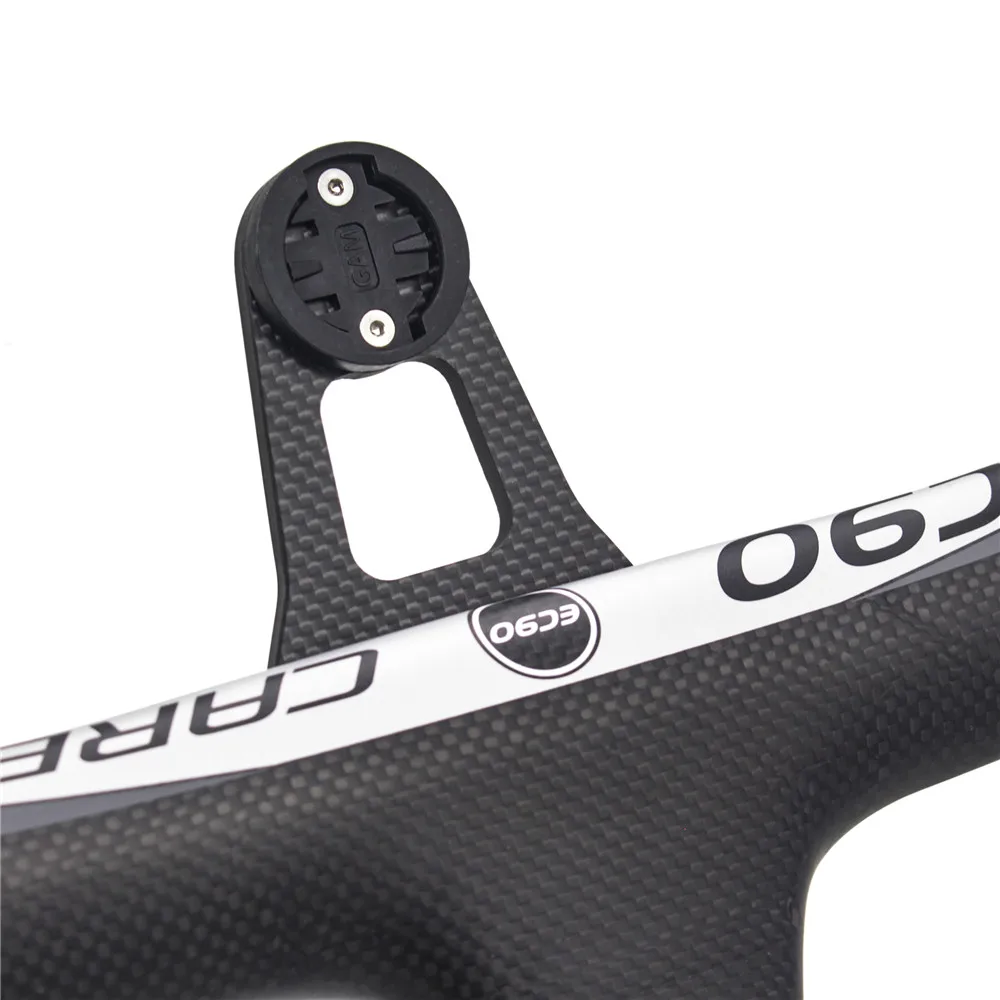 bicycle computer carbon fiber mount extender holder gps stopwatch holder for garmin igpsport mount support gopro 5d handlebar free global shipping