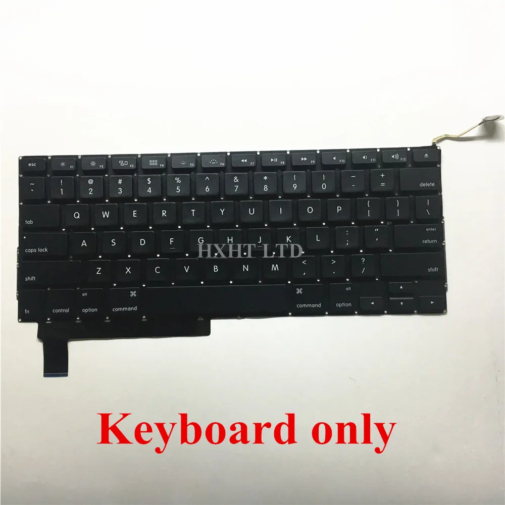 Клавиатура для ноутбука Macbook Pro клавиатура с подсветкой A1286 15 дюймов США