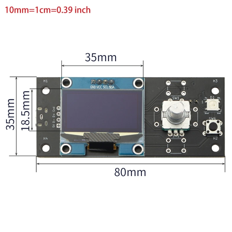 

Mini12864 LCD Graphic Smart Display Control Board for Voron V2.1 1.3 Inch with RGB Backlight