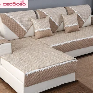 high quality sofa cover sofa towel cushion solid color cotton linen fabric couch cover four seasons available sofa towel free global shipping