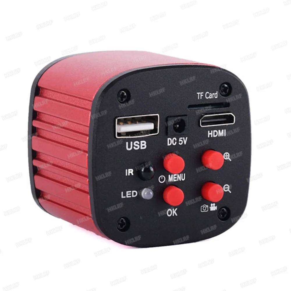 HAYEAR 16MP HD промышленный цифровой микроскоп камера USB TF карта 4K Запись видео с ИК