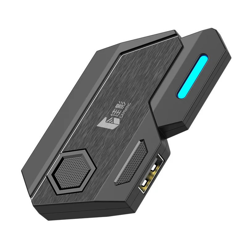 

Bluetooth-compatible Game Keyboard and Mouse Converter Adapter for Android and iOS Pad Mobile Phone Tablet PUBG CF Gaming
