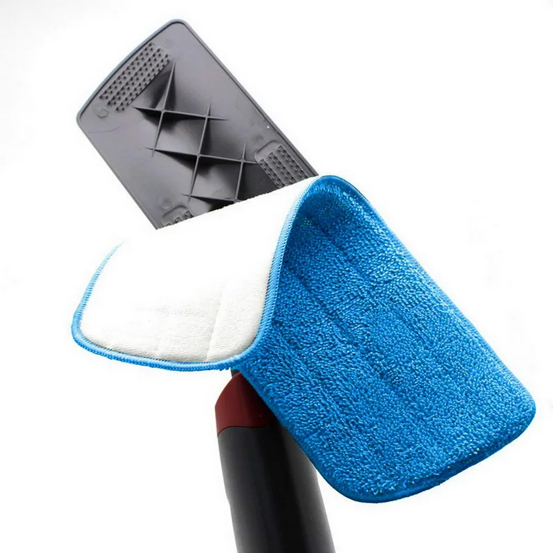 

5PCS Fiber Spray Mop Pads Head Floor Cleaning Cloth Paste the Mop to Replace Cloth Household Cleaning Mop Accessories