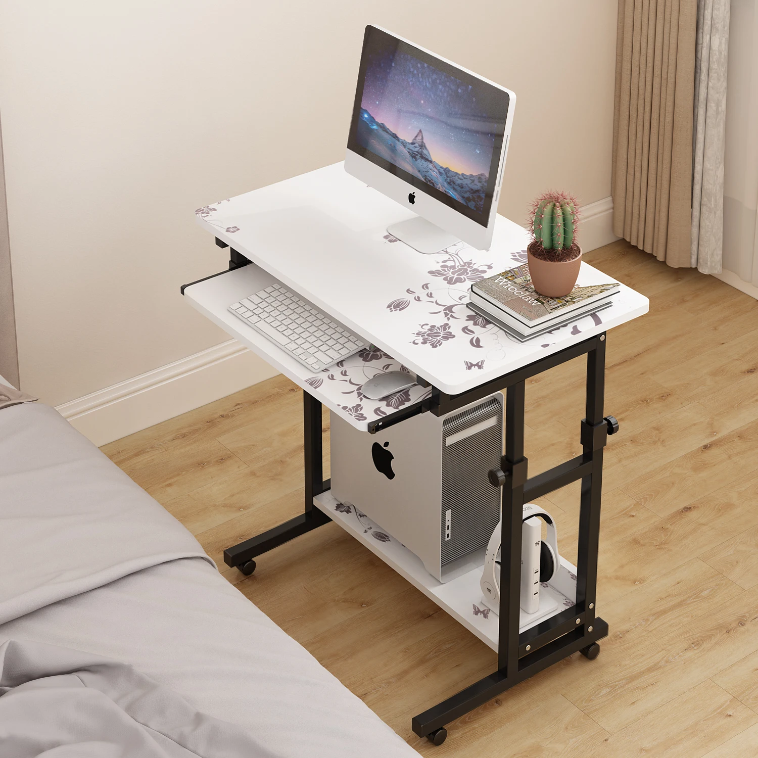 Computer Desktop Table Home Simple Modern Bedside Space Removable Lazy Single Small |