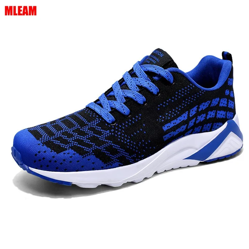 

2020 модная мужская обувь, повседневная легкая дышащая обувь на шнуровке, мужские кроссовки, кроссовки для спорта на открытом воздухе и бега