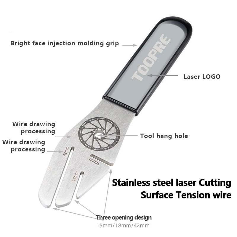 

Bicycle Disc Brake Disc Maintenance Tools Repair Adjustment Calibration Tool Disc Grinding Disc Adjustment Wrench Bicycle Parts